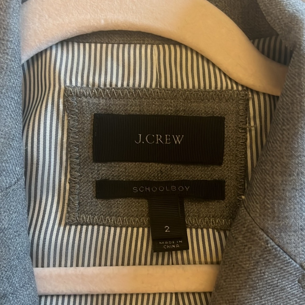 J. Crew schoolboy Gray Blazer - Picture 5 of 11